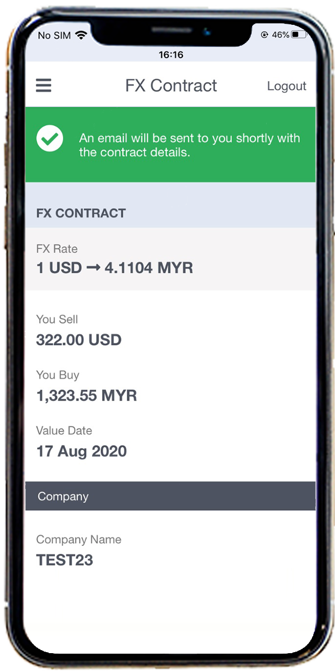 OCBC Business Banking FX Online
